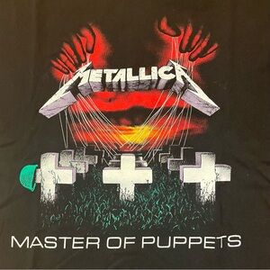 Metallica “Master of Puppets” concert-tee